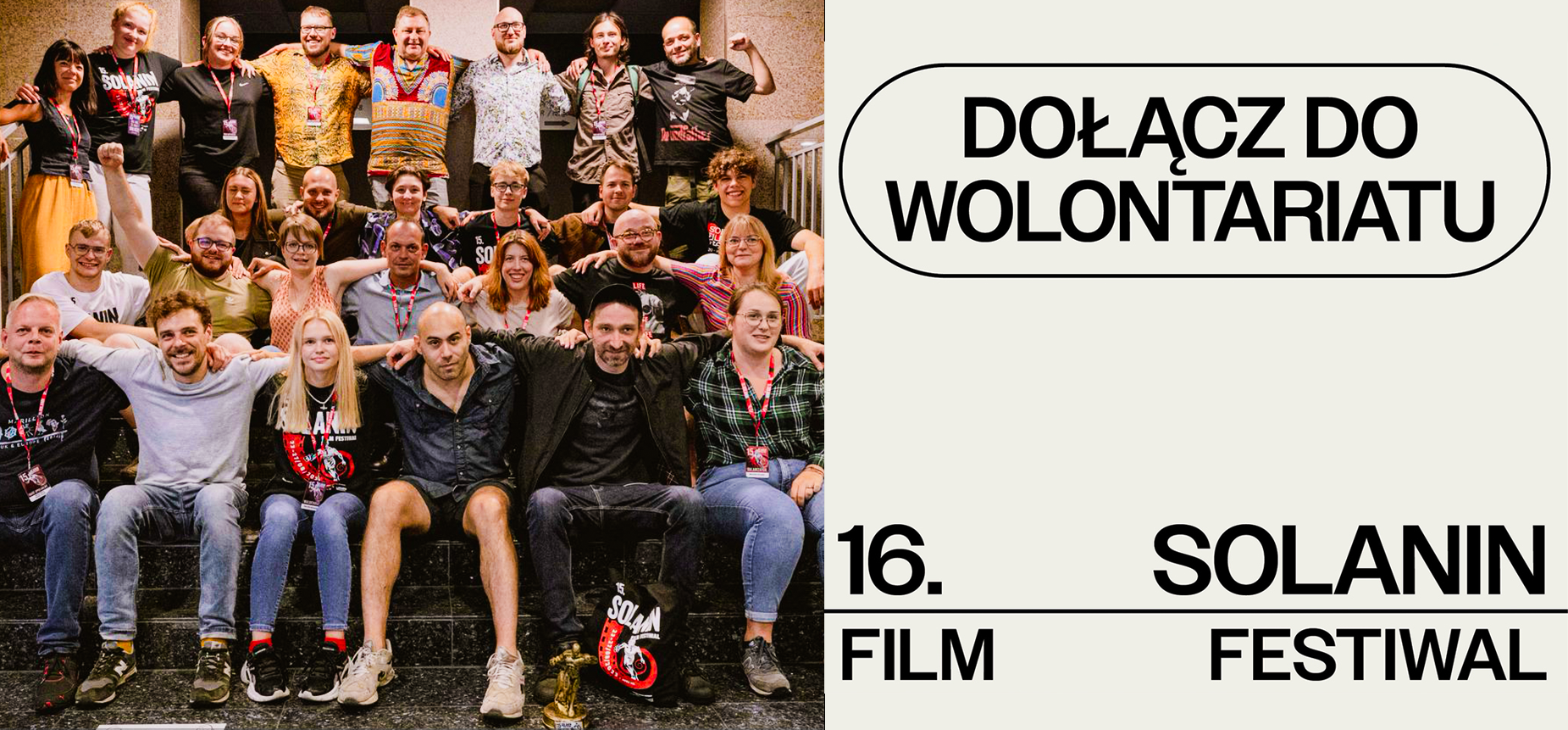 Ekipa 15. Solanin Film Festiwal – Dołącz do wolontariatu 16. Solanina!